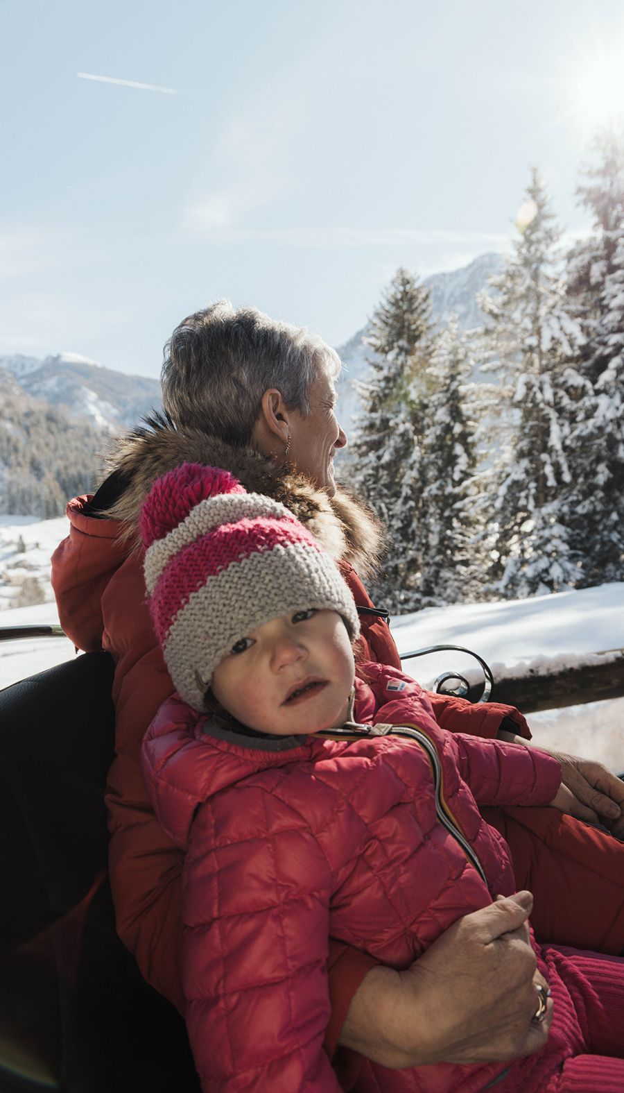 la piccola Martina agriturismo Malga Pié di Soraga in Val di Fassa